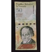 Billete de 50 Bolivares