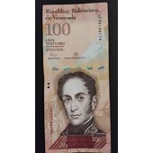 Billete de 100 Bolivares