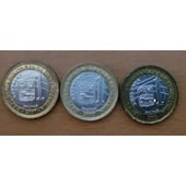 Pack 3 monedas 1 bolivar fuerte