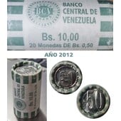 Venezuela Moneda 50 Céntimos de Bolivares 2012 Sin Circular Empaque x 20