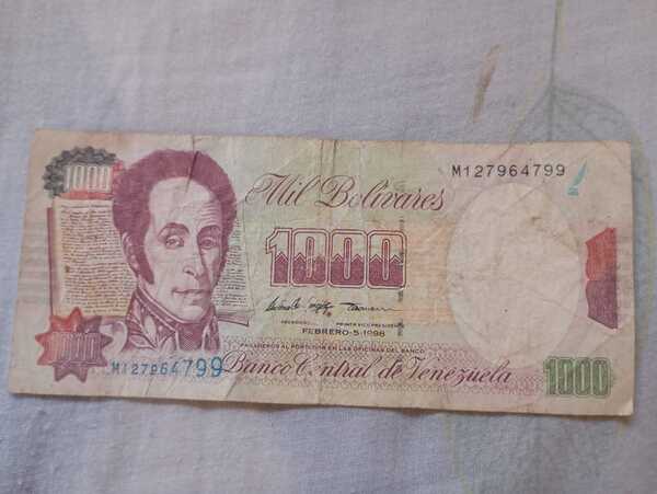 1000 bolívares
