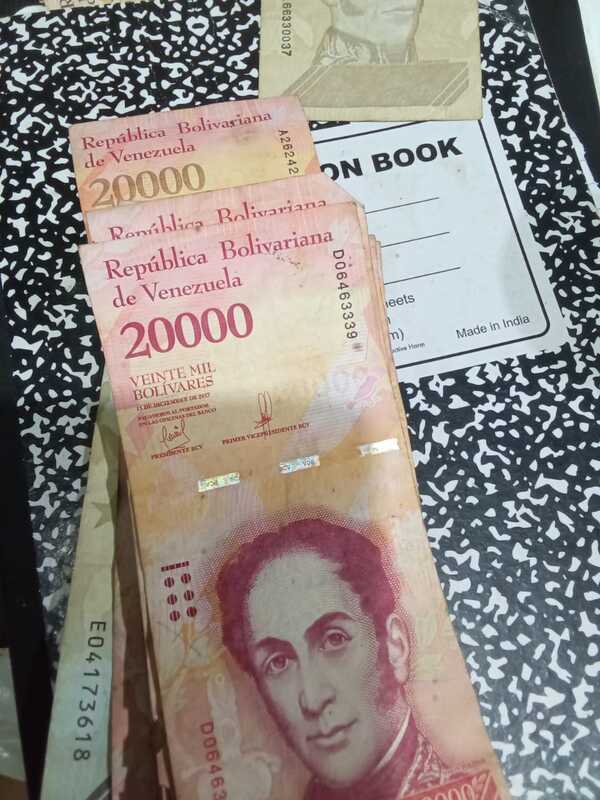 Billetes de 20000