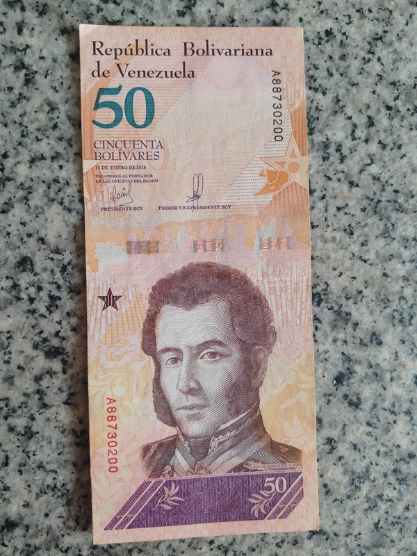 50 Bolívares
