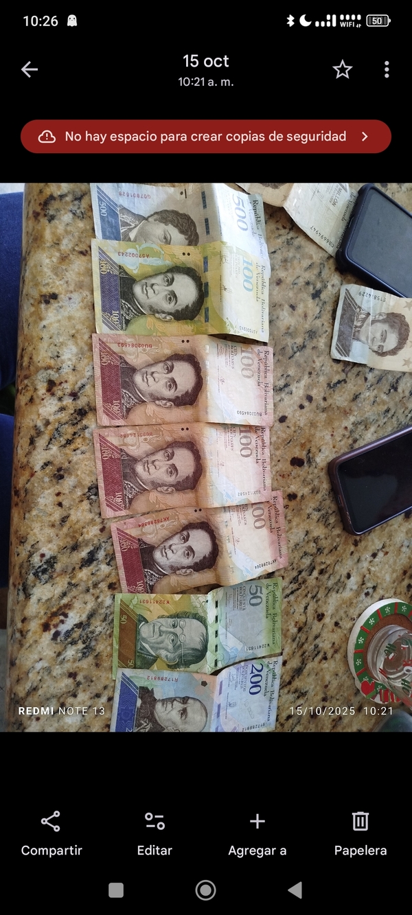 Billetes venezolanos