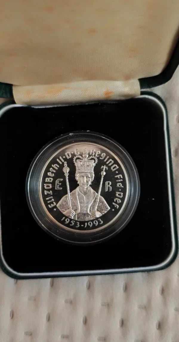 Moneda plata Jamaica 1993