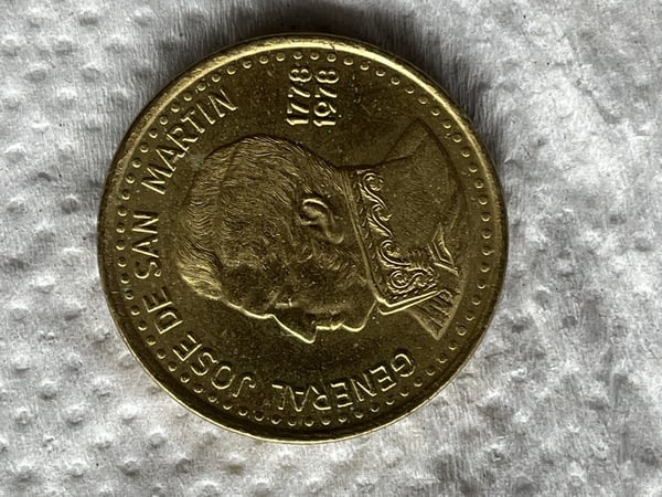 Moneda República Argentina 1978