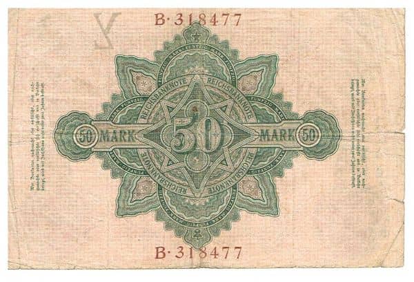 50 Mark Reichsbanknote