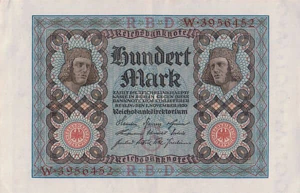 100 Mark Reichsbanknote