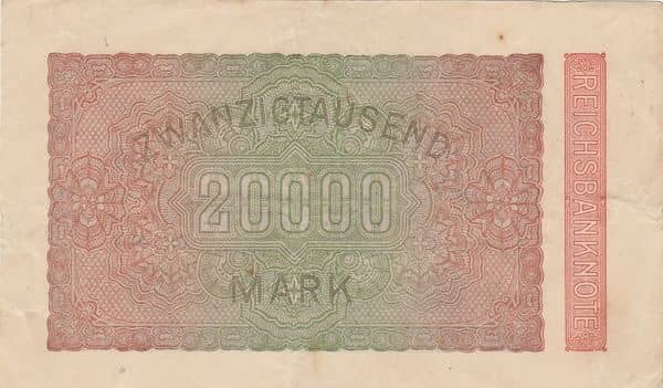 20000 Mark Reichsbanknote