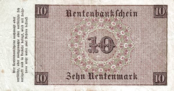 10 Rentenmark Rentenbank