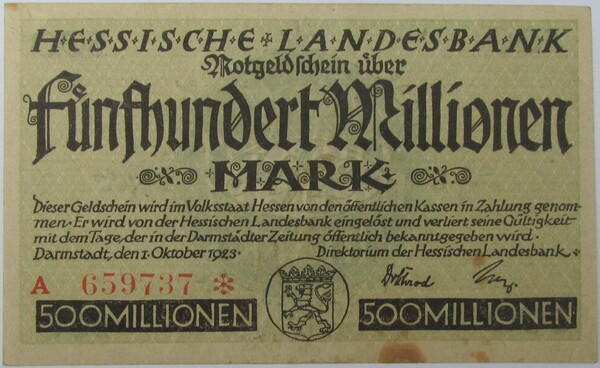 500 milioni di marchi (Hessische Landesbank)