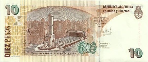 10 pesos