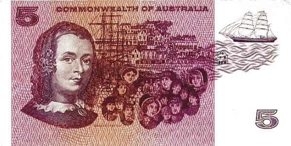 5 Dollars Commonwealth of Australia