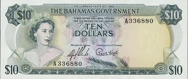 10 Dollars Elizabeth II
