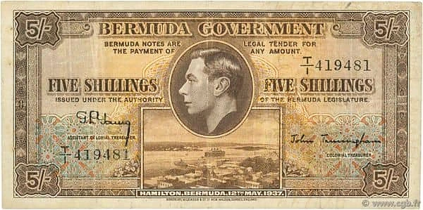 5 Shillings George VI