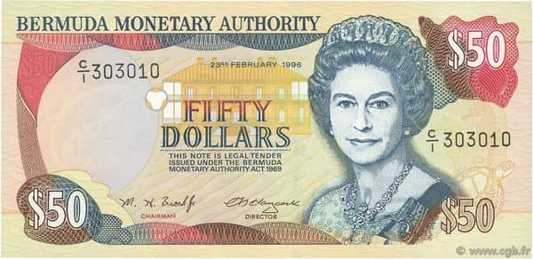 50 Dollars Elizabeth II