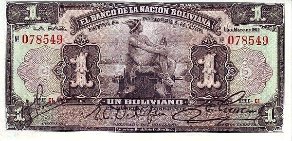 1 Boliviano