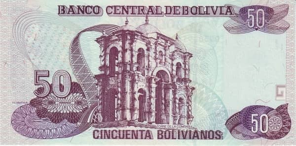 50 Boliviani