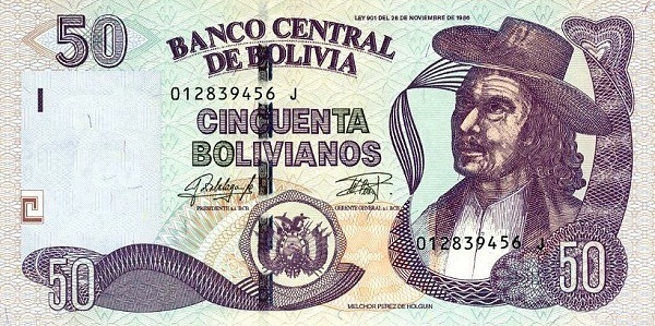 50 boliviani