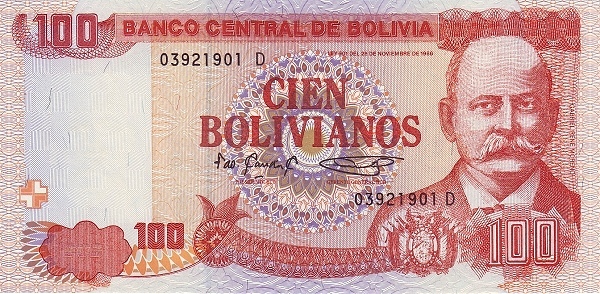 100 boliviani