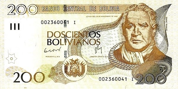 200 boliviani