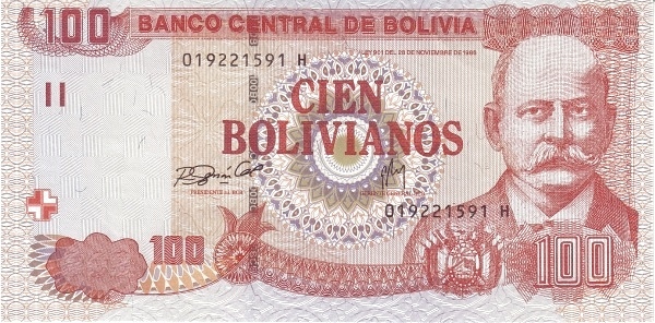 100 boliviani