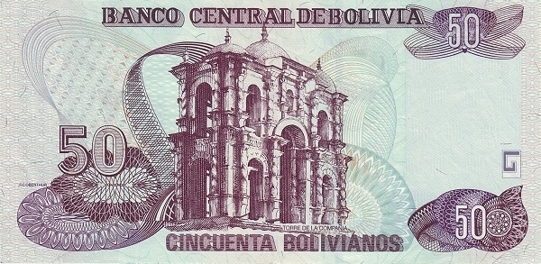 50 boliviani