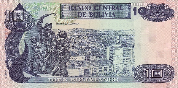 10 boliviani