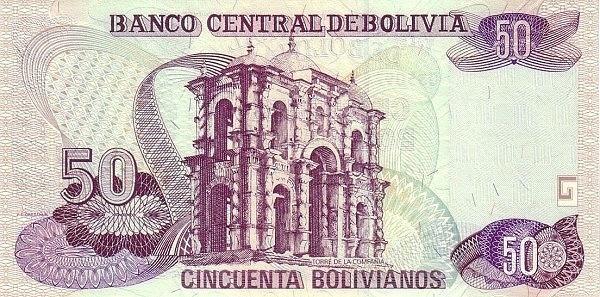 50 boliviani
