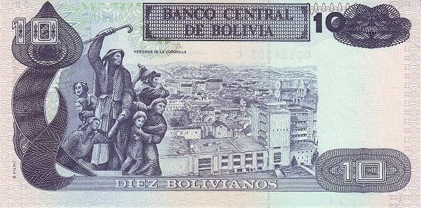 10 boliviani
