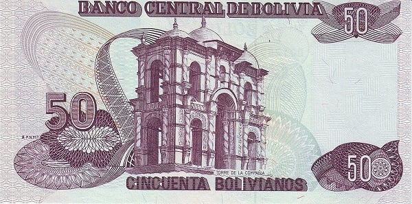 50 boliviani