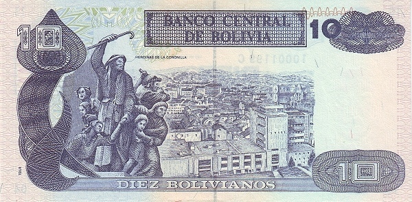 10 boliviani