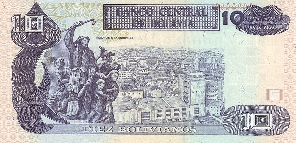 10 boliviani