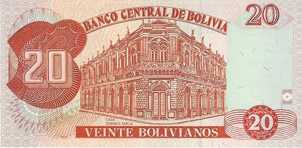 20 boliviani