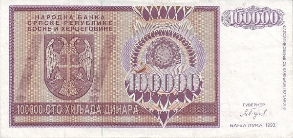 100000 dinara