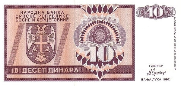 10 dinara