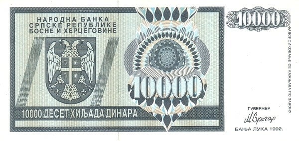 10000 dinara