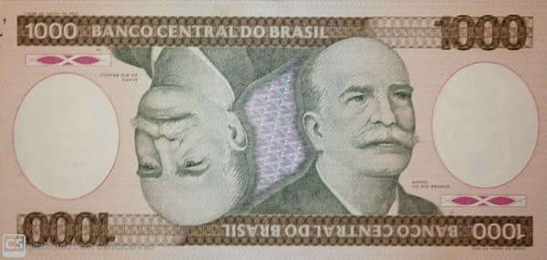 1000 cruzeiros