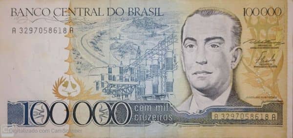 100000 cruzeiros