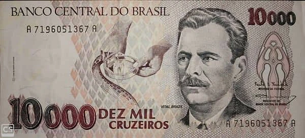 10000 cruzeiros
