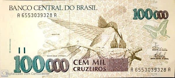 100000 cruzeiros