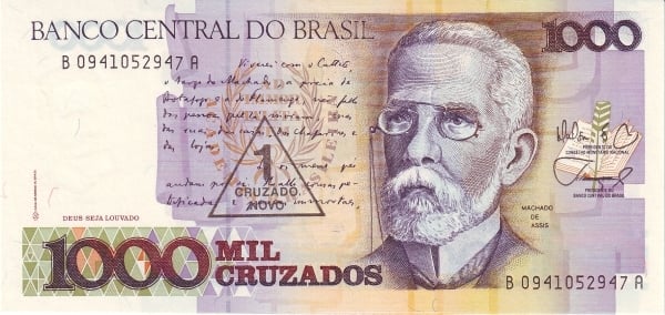 1 croce (sovrastampata su 1000 croci P#213)