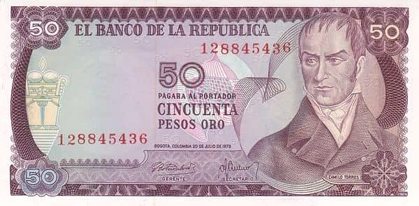 50 Pesos Oro