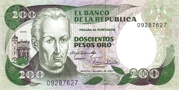 200 Pesos Oro