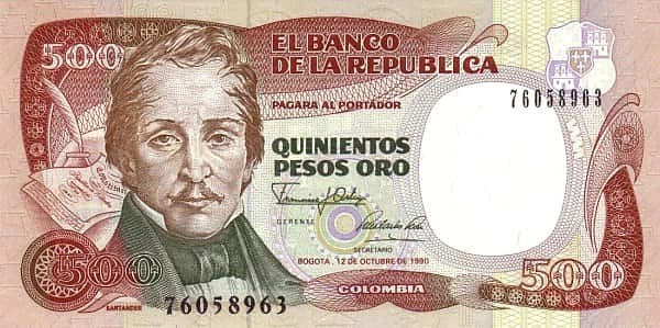 500 Pesos Oro