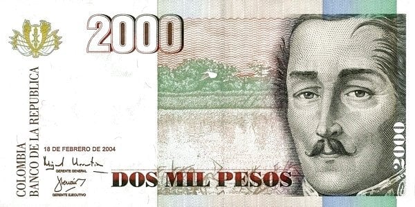 2000 pesos