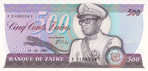 500 Zaïres