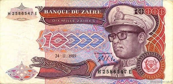 10000 Zaïres