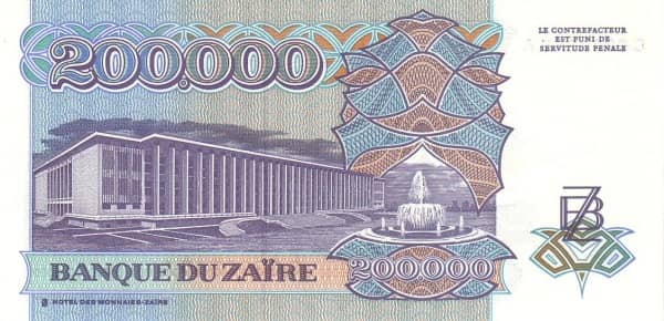 200000 Zaires