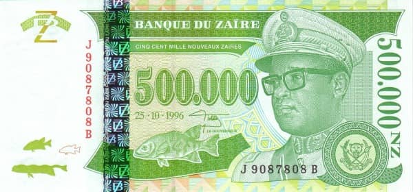 500000 Nouveaux Zaïres